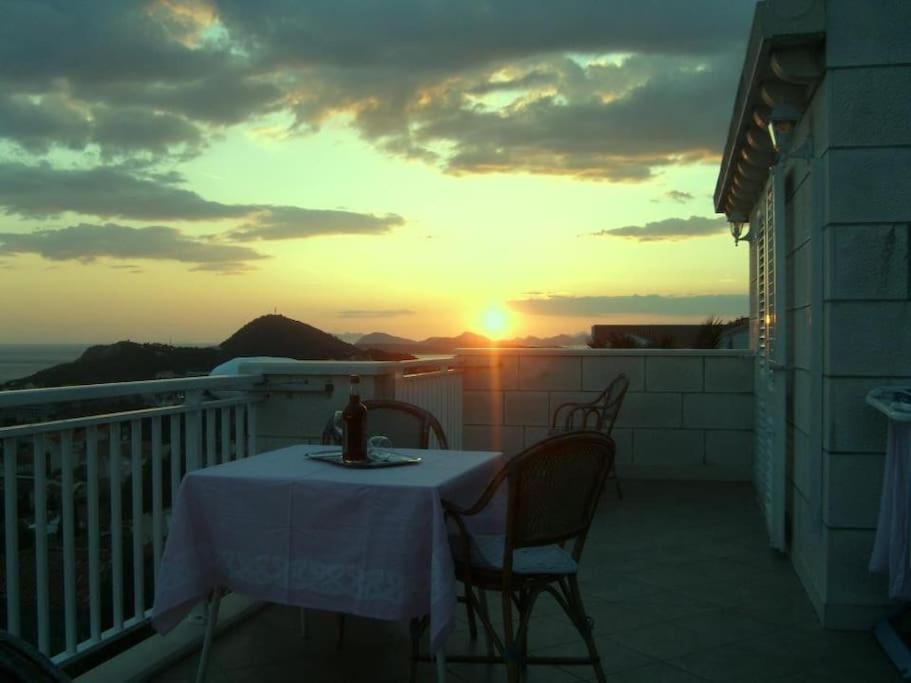 Romantic Ap,With Amazing View Dubrovnik Exterior foto